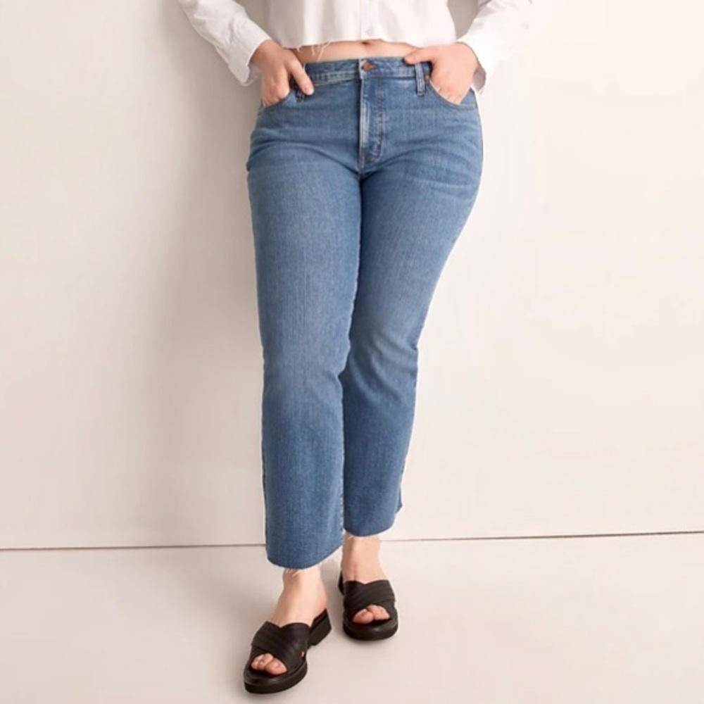 Madewell Women's Blue Ankle & Cropped Jeans